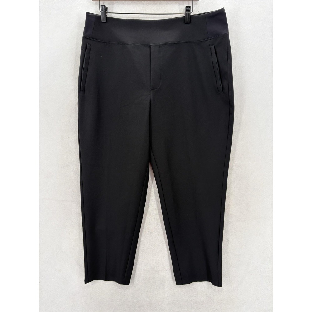 Athleta Endless High Rise Womens Pants 16 Black PrimaStretch Powervita Quick Dry